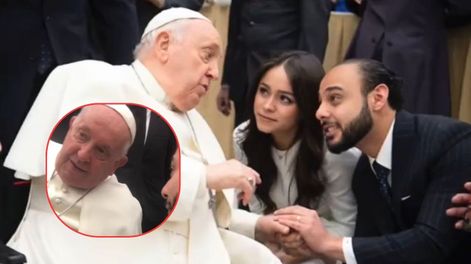 El consejo viral que le dio el papa Francisco a una pereja de recién casados.
