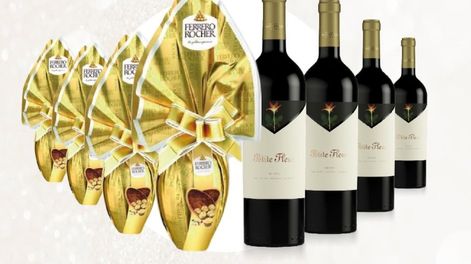 Ganate el combo perfecto de estas Pascuas: un huevo de chocolate y una botella de vino