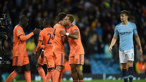 El Lyon de Francia dio la primera sorpresa de la Champions League