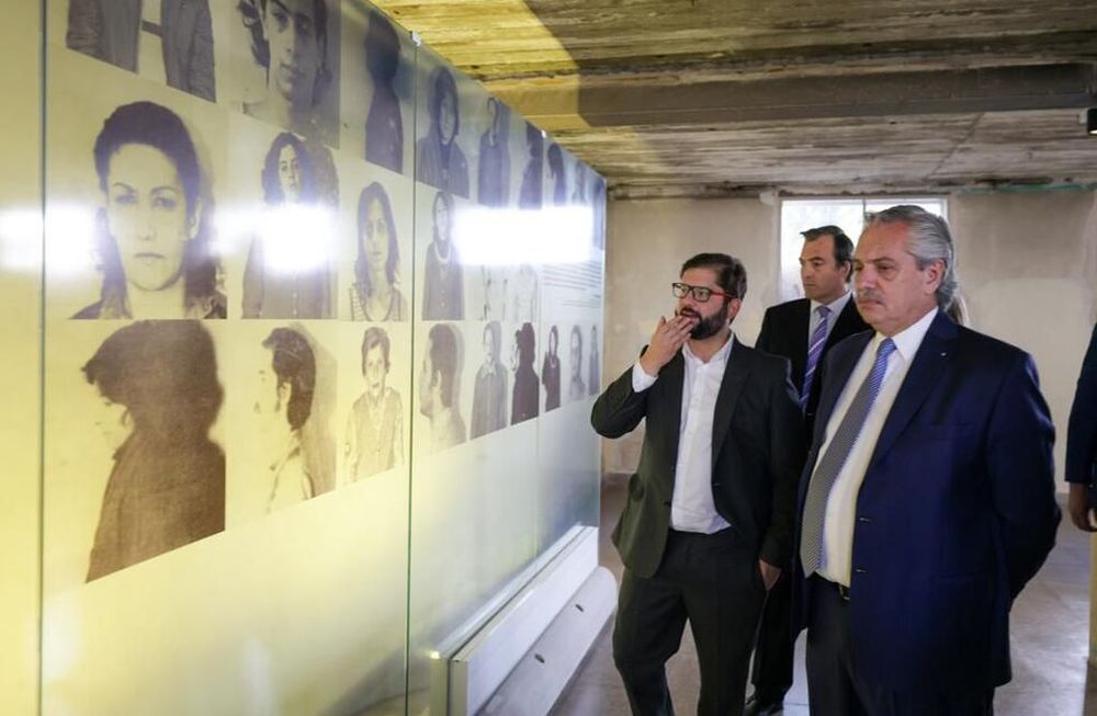 Alberto Fernández y Boric - Presidencia