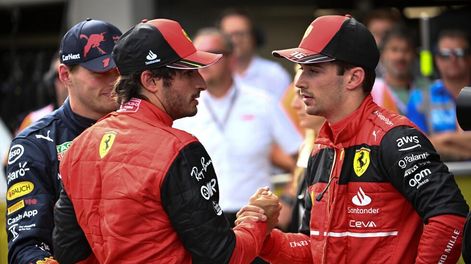 Leclerc y Sainz, los referentes de Ferrari en la Fórmula 1. / EFE