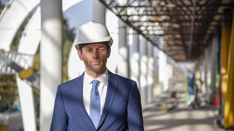 Matías Díaz Telli, gerente de la Terminal y el nuevo titular de la UIM (Foto: Área Tres)