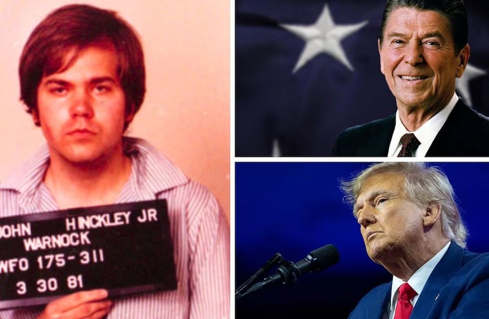 Reapareció el hombre que atentó contra Ronald Reagan, presidente de Estados Unidos en 1981.