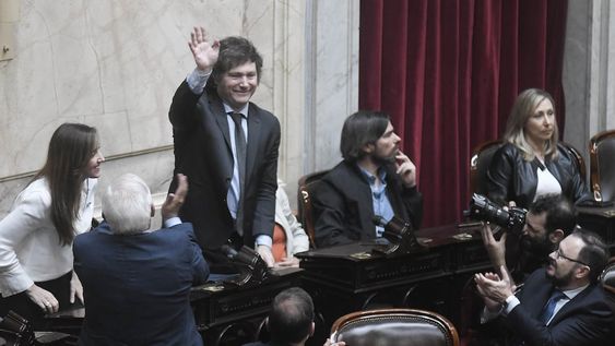 Javier Milei avanza con las últimas designaciones de su Gabinete y ultima detalles de la ceremonia de traspaso. / Foto: Federico López Claro