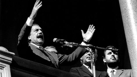 El entonces presidente Raúl Alfonsín y la forja del Mercosur.