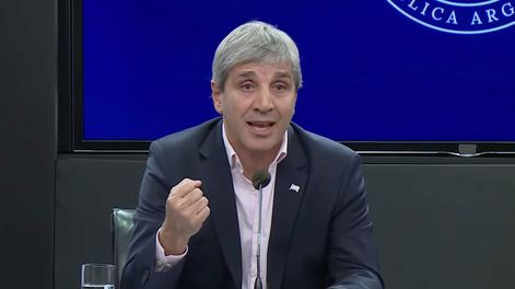 Luis Caputo, ministro de Economía.