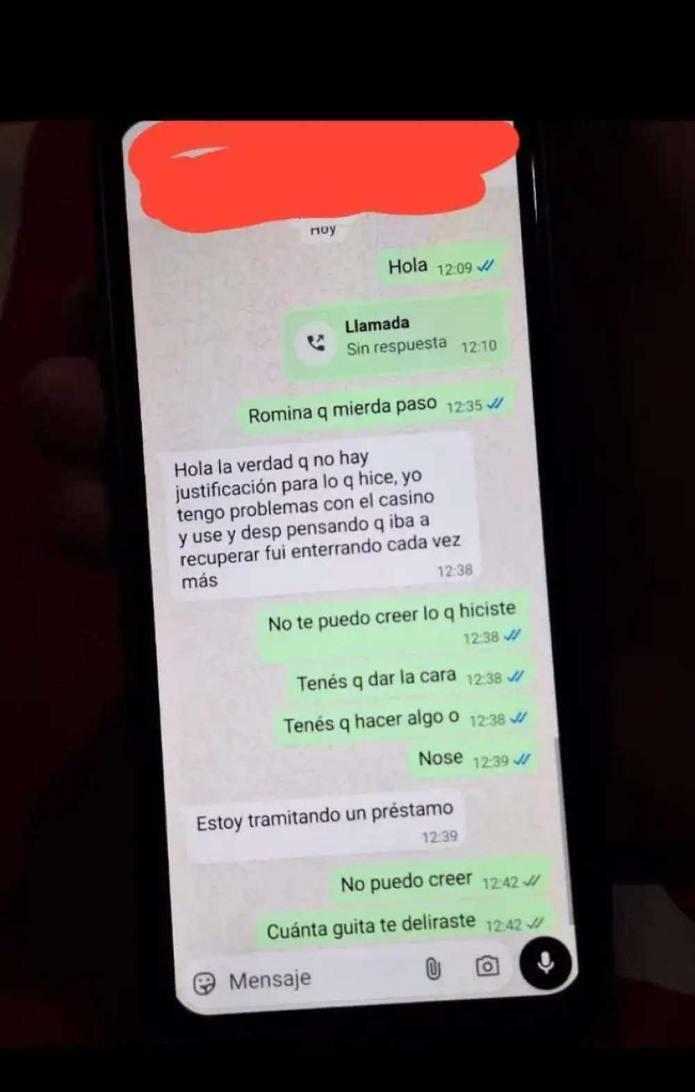 Una madre gastó en el casino $17 millones recaudados para la recepción de egresados.