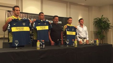 Boca Juniors presentó a sus refuerzos en Estados Unidos