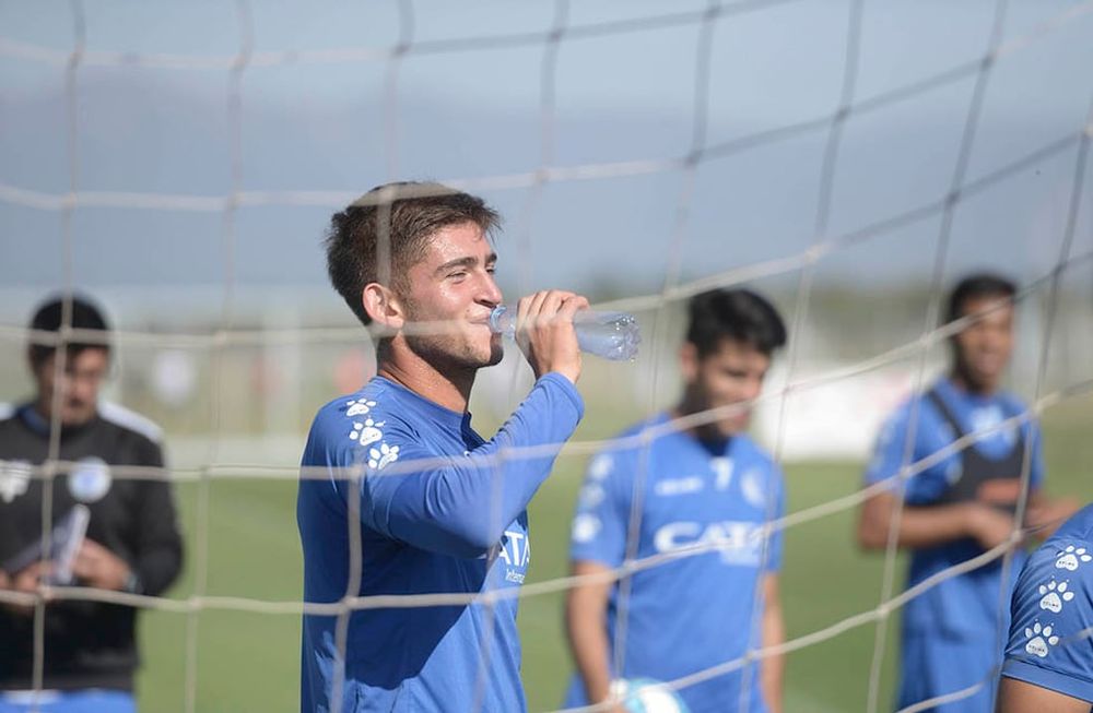 Con sed de gol. Tomás Badaloni, jugador del Godoy Cruz, acumula 748 minutos sin convertir. Su último pase a la red fue el 11 de abril ante Arsenal en el regreso oficial al Gambarte. Foto: Marcos García/ Los Andes