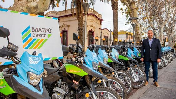Maipú triplicó sus movilidades para Prevención Ciudadana