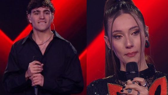Dos participantes de La Voz Argentina entraron en crisis en plena presentación.