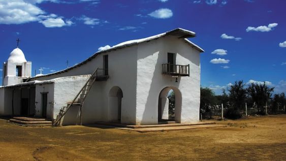 En la Capilla de Nuestra Señora del Rosario en Lavalle será entronizada del Cura Brochero, el primer santo argentino. Gentileza Gobierno de Mendoza