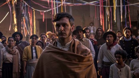 El actor Santiago Caranza tuvo la tarea de ponerse en la piel de un general San Martín de “carne y hueso”.