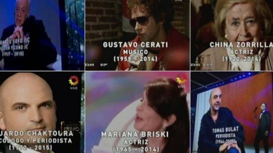 Martín Fierro 2015: el emotivo homenaje a los actores que ya no están