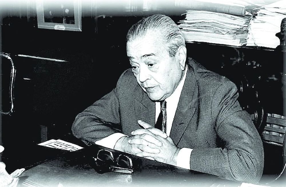 Ricardo Balbín, gran defensor de a democracia.