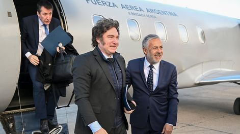 El presidente Javier Milei y el gobernador Alfredo Cornejo recorrerán el centro mendocino como parte de la campaña presidencial. Foto: Archivo Gobierno de Mendoza