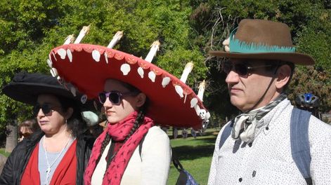 Mendoza se sumó por primera vez al World Hat Walk