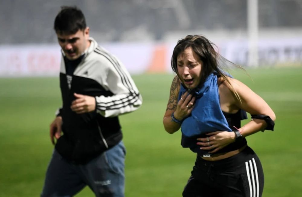 Casos en Gimnasia de La Plata vs. Boca. Partido suspendido. / Gentileza.