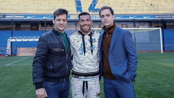 Video: ¿Tevez en la Casa de Papel?