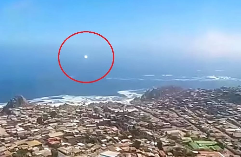 El supuesto OVNI que captaron en Coquimbo y del que hablan los chilenos