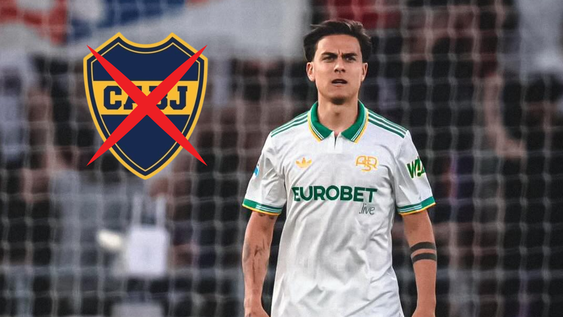 Paula Dybala le dijo que no a Boca y seguirá con la Roma un año más.