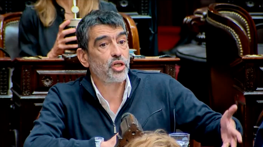 Rodolfo Tailhade el diputado nacional denunciado por el Gobierno.