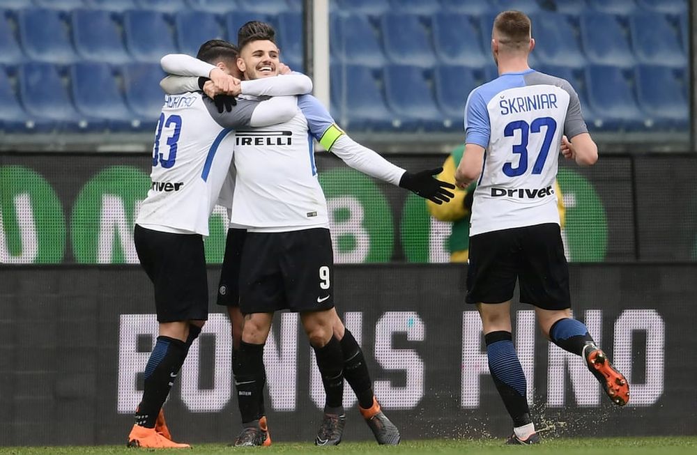 Tremenda goleada del Inter sobre Sampdoria con Poker de Icardi