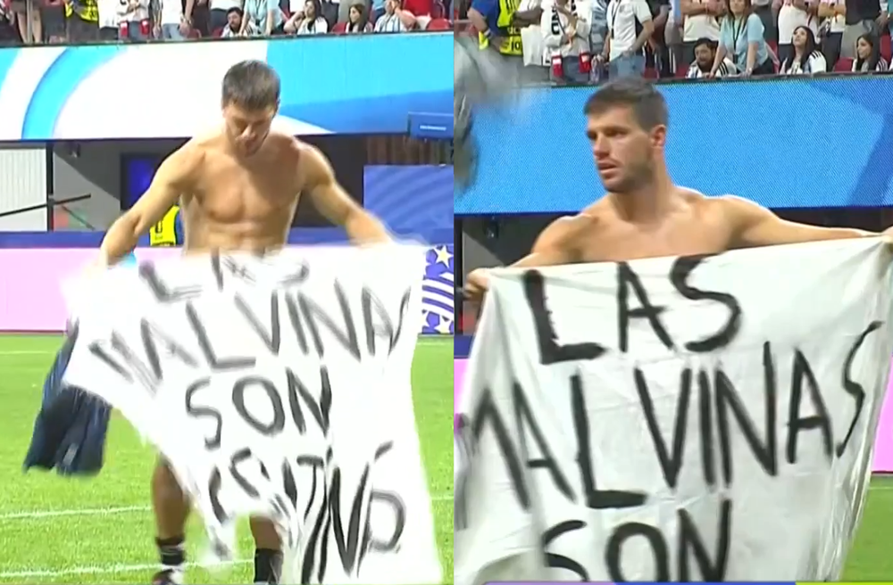 "Las Malvinas son argentinas": el festejo emocionante de los jugadores Albicelestes