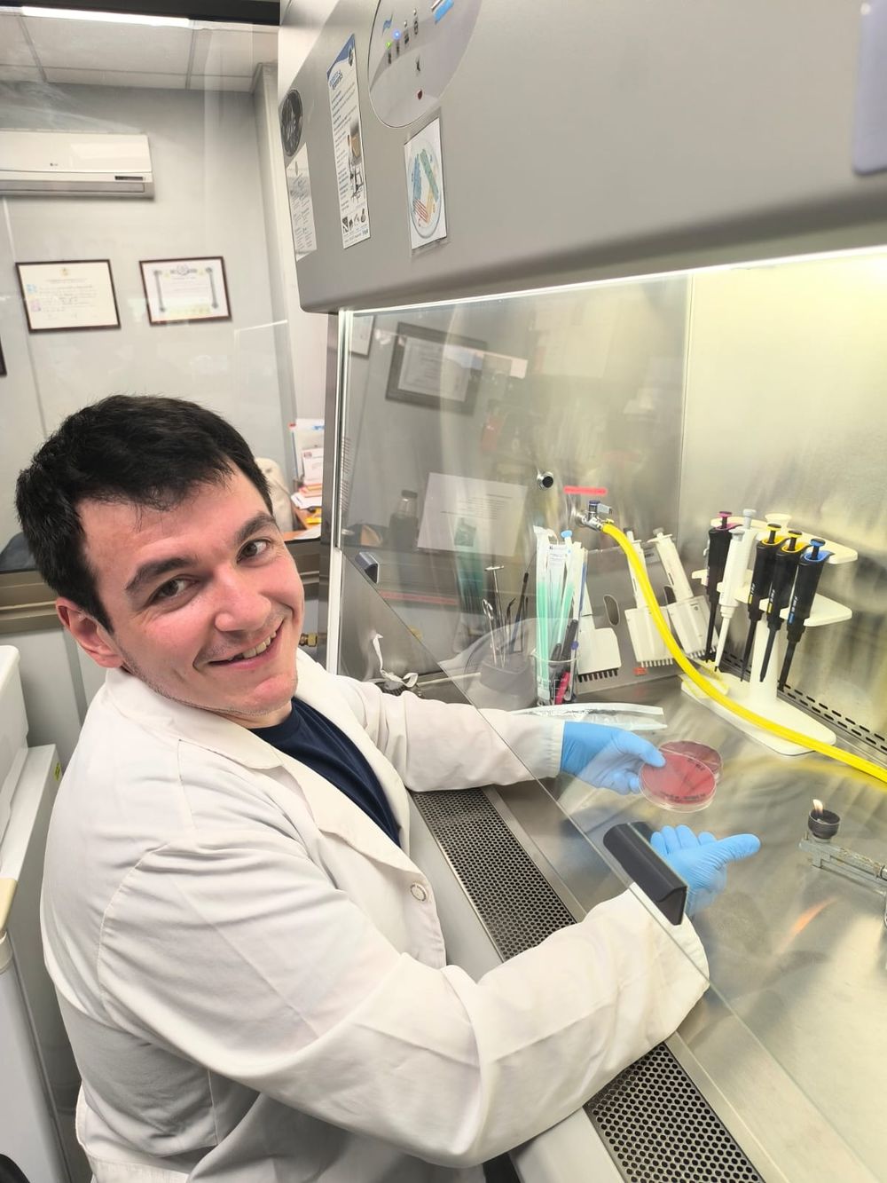 Ciencia mendocina: investigadores premiados por un estudio que anticipa la evolución de un tumor oral. El investigador Matias Ferrando. Foto: Gentileza 