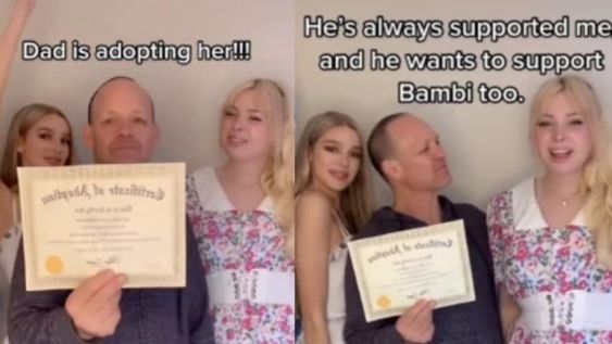 Mat Stevenson adoptó a la mejor amiga de su hija, luego de que los padres la echaran de su hogar por no aceptar su orientación e identidad sexual.