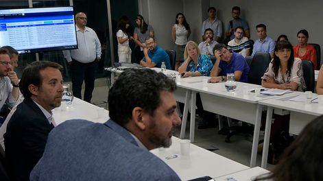 Los Andes | Cerro Amarillo. Tratamiento en Cámara de SenadoresEn la Legislatura Provincial se trató la posibilidad de la instalación del proyecto minero Foto: Orlando Pelichotti