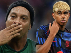 ronaldinho le paso la posta a lamine yamal: es su turno de hacer historia