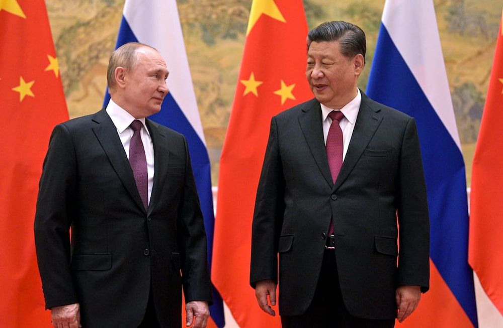 Vladimir Putin y Xi Jinping, presidentes de Rusia y China respectivamente. / Gentileza