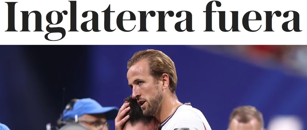 The Telegraph lamentó la derrota inglesa y denunció 