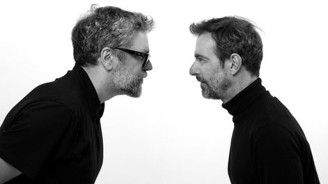Los Andes | La dupla retomó su espectáculo que une música e ilustraciones, con el que vuelven a Mendoza.