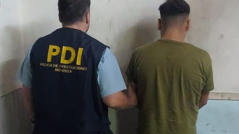 Los Andes | Martín López Llanos, detenido en Córdoba. | Foto: Ministerio de Seguridad y Justicia