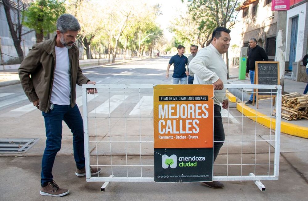 Ulpiano Suarez habilitó la calle Tiburcio Benegas tras su reacondicionamiento