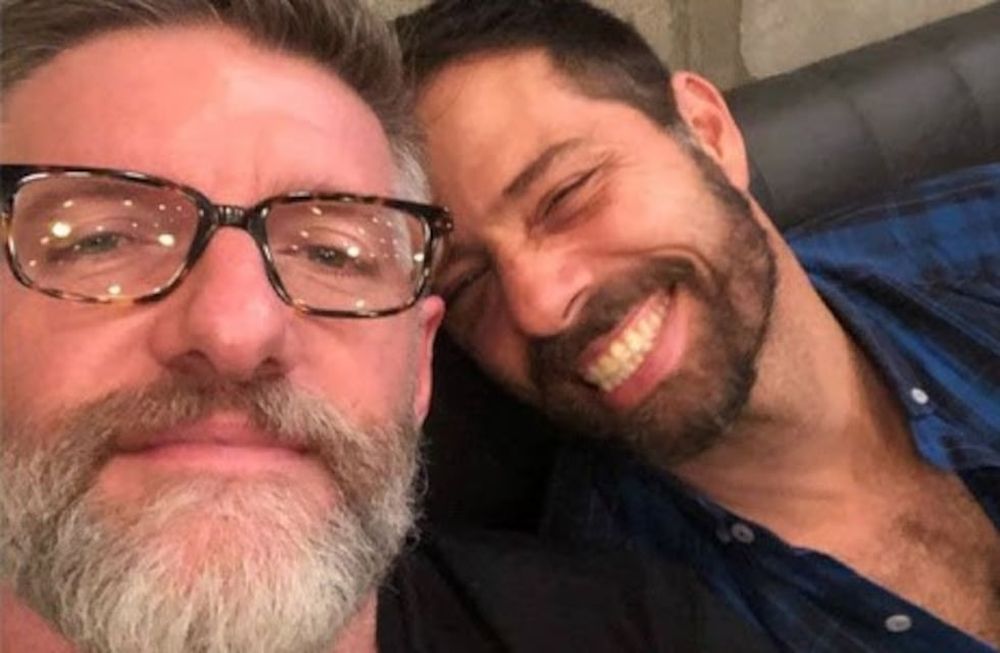Las románticas vacaciones de Luis Novaresio y su novio (Instagram)