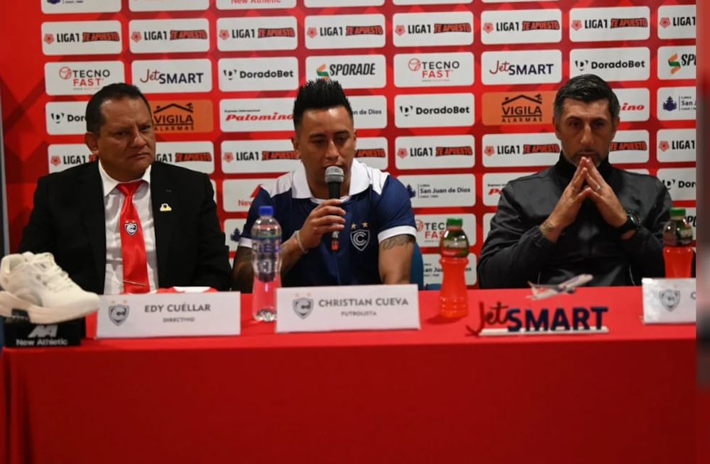 Christian Cueva, denunciado por violencia familiar. Foto: X / @Club_Cienciano