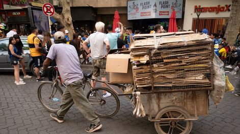 Un estudio reveló que más de la mitad de los argentinos son pobres. Foto: Ignacio Blanco / Los Andes