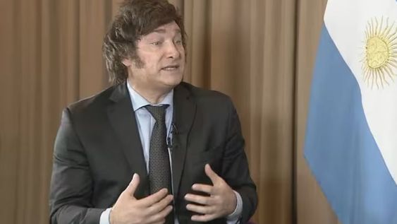 Javier Milei en TN