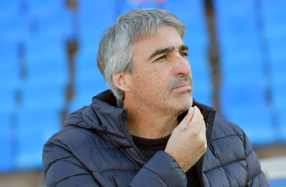 Más allá de la mala racha que atraviesa la Lepra, el entrenador azul se muestra confiado para lo que vendrá. / Orlando Pelichotti