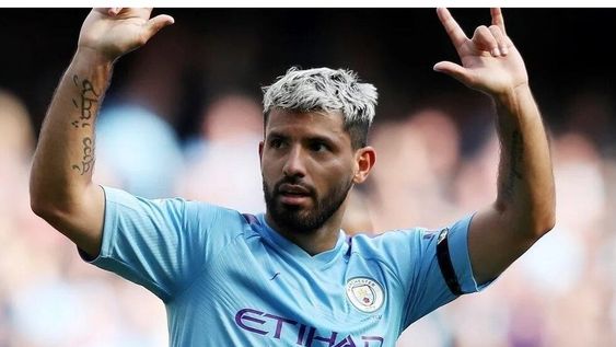 El Kun Agüero, figura del City.