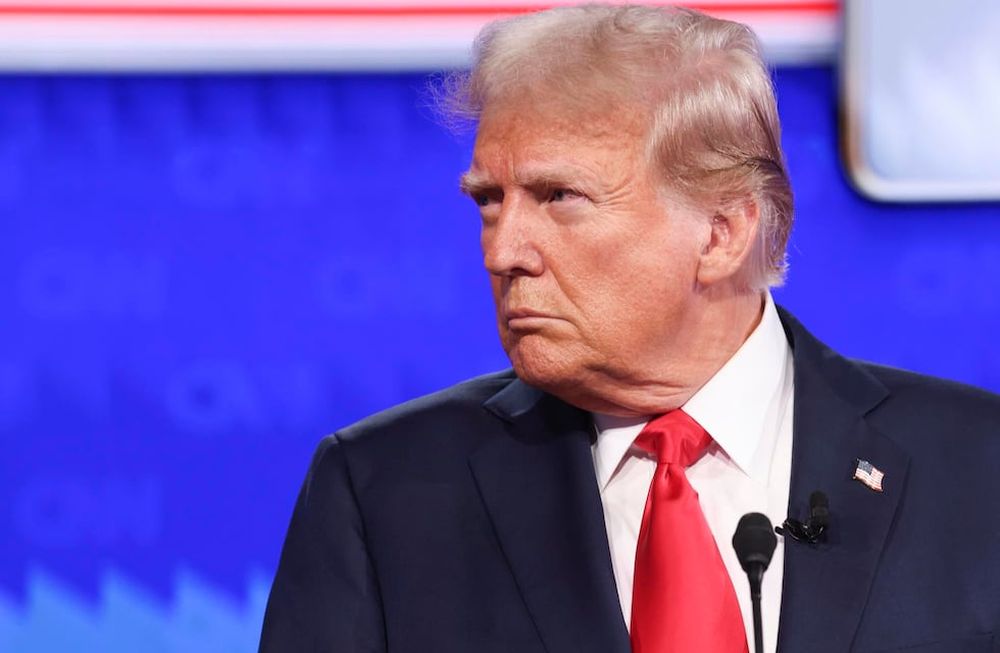El expresidente estadounidense Donald J. Trump | Foto: EFE/EPA/MICHAEL REYNOLDS
