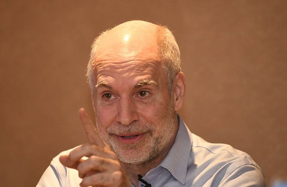 Horacio Rodríguez Larreta actual jefe de Gobierno de la Ciudad Autónoma de Buenos Aires visitando la provincia de Mendoza Foto: José Gutierrez / Los Andes