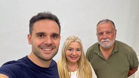 Los Andes | Gabriel Pradines junto a Laura Balsells Miró y Martín Rostand integran una de las listas del Pro que competirá por la presidencia del partido en Mendoza.