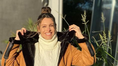 Pampita y sus compras en el super chino de la esquina de su casa