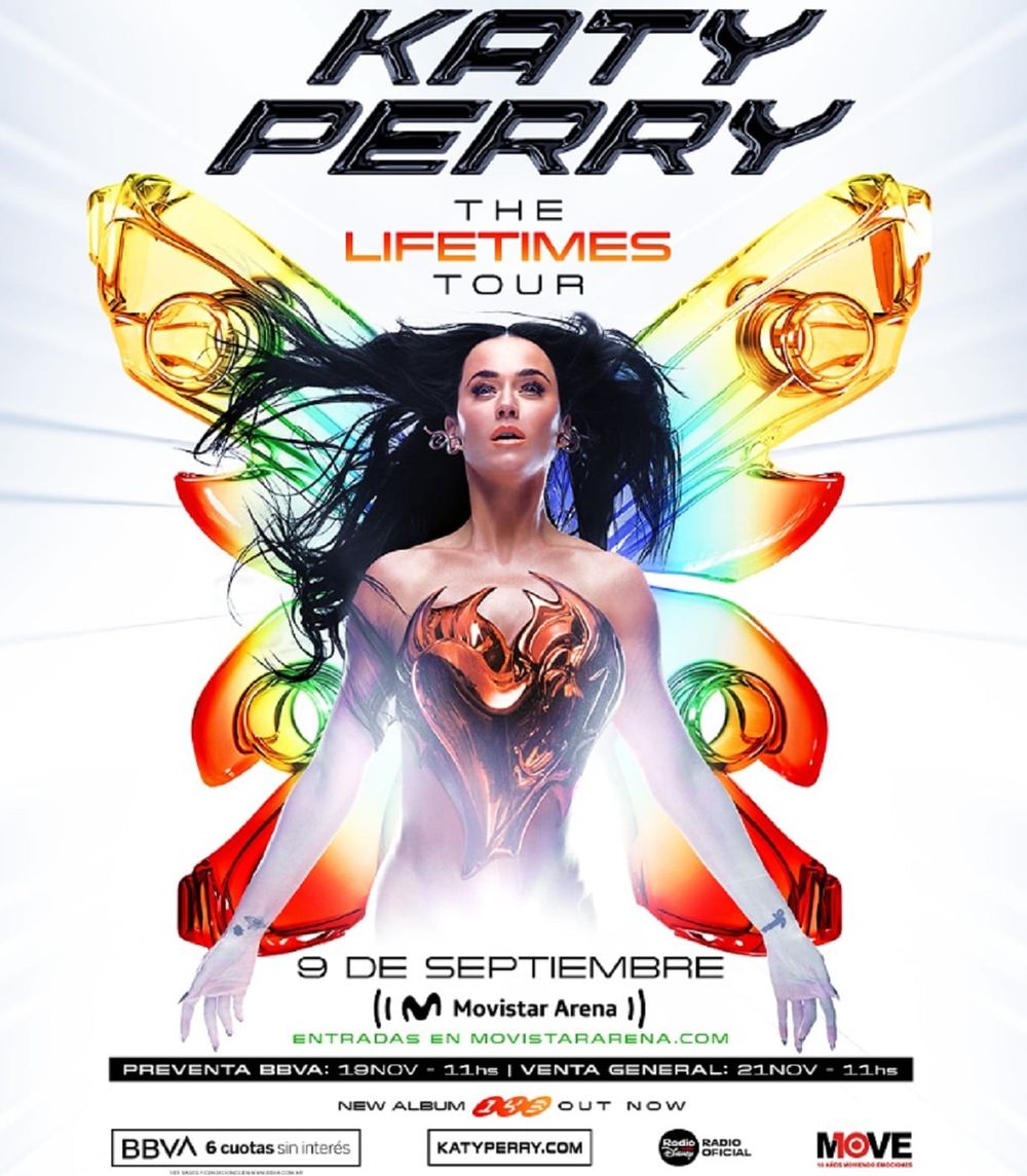 Katy Perry en Argentina.