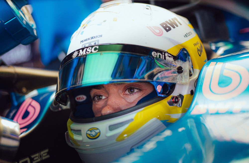 Franco Colapinto, piloto del equipo Alpine.
