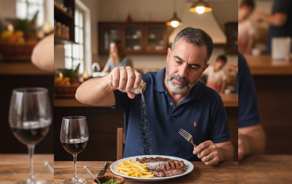 salar la comida sin probar